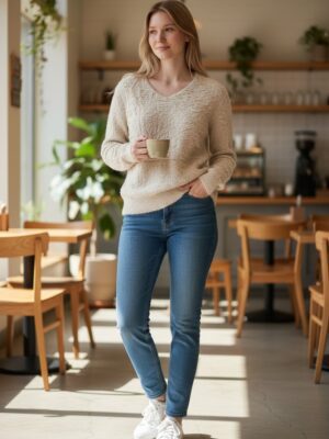 modelo camisola felpuda creme xl xxl