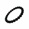 pulseira em pedra natural Ágata negra
